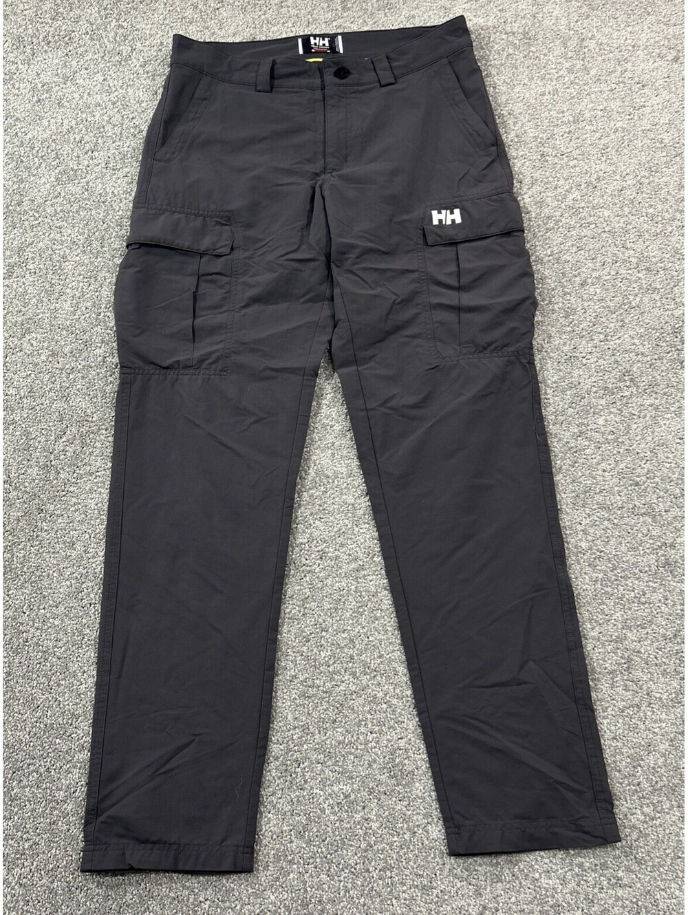 HELLY HANSEN QD CARGO MENS SOFTSHELL STRETCH PANTS size W32 X32